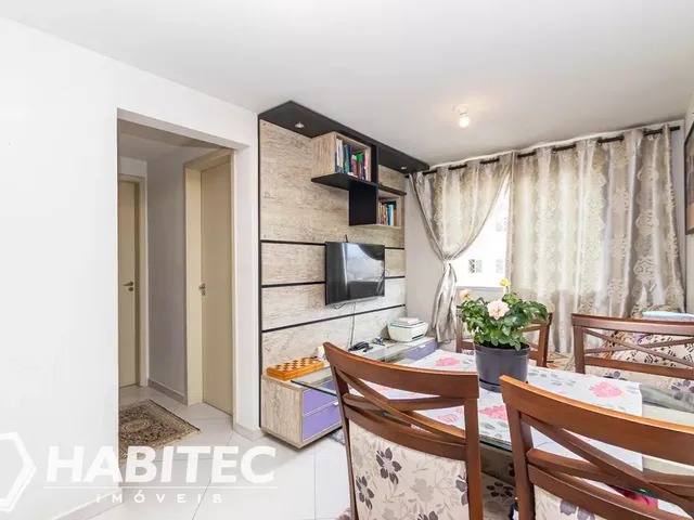 Apartamento 2 quartos e 2 banheiros, à venda, no bairro Hauer em Curitiba