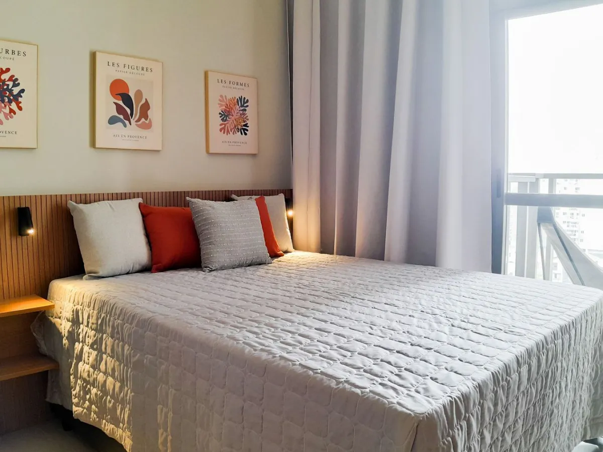 Apartamento para venda em Brooklin com 1 quarto, sendo 1 suíte, 25m²