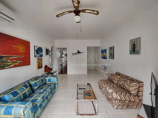 Apartamento com 110m² 3 quartos e 3 banheiros, à venda, no bairro Tortugas em Guarujá