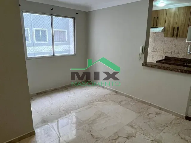 Apartamento com 48m² 2 quartos e 1 banheiro, para alugar, no bairro Taboão em São Bernardo do Campo