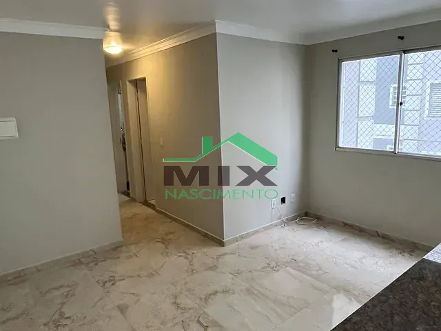 Apartamento com 48m² 2 quartos e 1 banheiro, para alugar, no bairro Taboão em São Bernardo do Campo