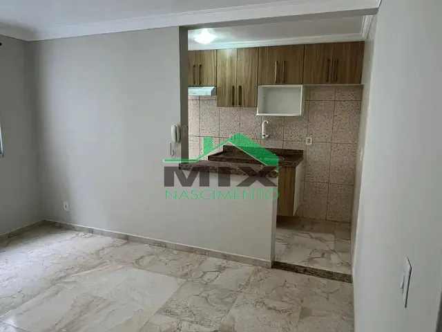Apartamento com 48m² 2 quartos e 1 banheiro, para alugar, no bairro Taboão em São Bernardo do Campo
