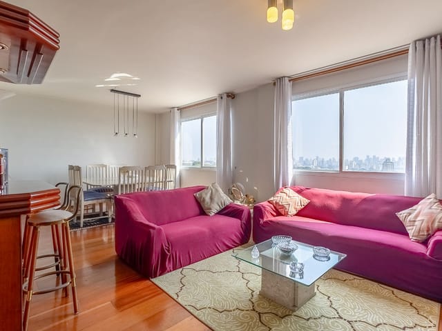 Foto do Apartamento - Apartamento tipo para venda em Indianópolis com 3 quartos, sendo 1 suíte, 121.83m² | Lares e Andares Imóveis