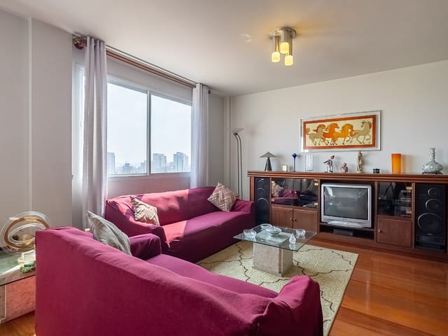 Foto do Apartamento - Apartamento tipo para venda em Indianópolis com 3 quartos, sendo 1 suíte, 121.83m² | Lares e Andares Imóveis