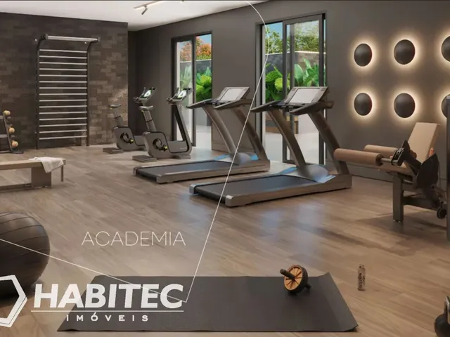 Apartamento 2 quartos e 3 banheiros, à venda, no bairro Bacacheri em Curitiba