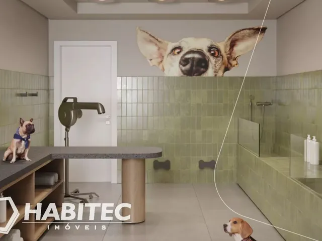 Apartamento 2 quartos e 3 banheiros, à venda, no bairro Bacacheri em Curitiba