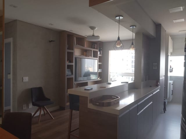 Apartamento com 70m² 2 quartos e 1 banheiro, à venda, no bairro Osvaldo Cruz em São Caetano do Sul