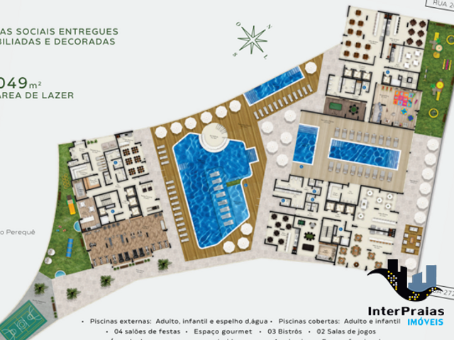 Apartamento à venda, no bairro Meia Praia em Itapema