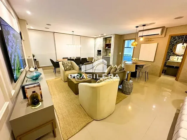 Apartamento com 121m² 3 quartos e 5 banheiros, à venda, no bairro Jardim América em Goiânia