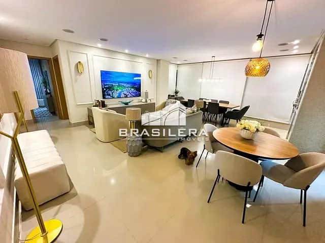 Apartamento com 121m² 3 quartos e 5 banheiros, à venda, no bairro Jardim América em Goiânia