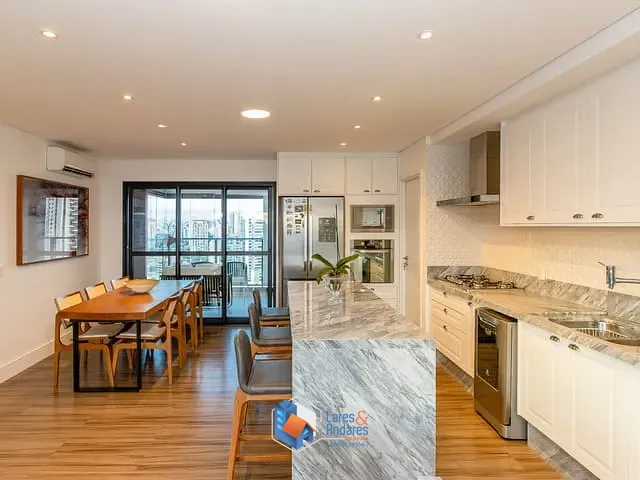 Apartamento com 106m² 2 quartos e 3 banheiros, à venda, no bairro Brooklin em São Paulo