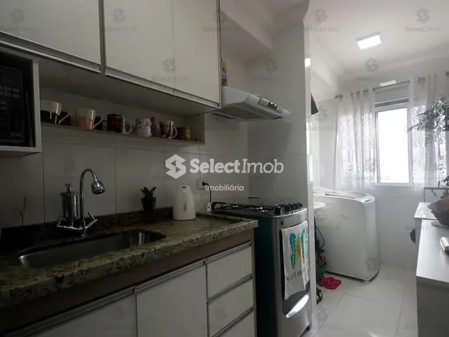 Apartamento com 56m² 2 quartos e 1 banheiro, à venda, no bairro Vila Falchi em Mauá