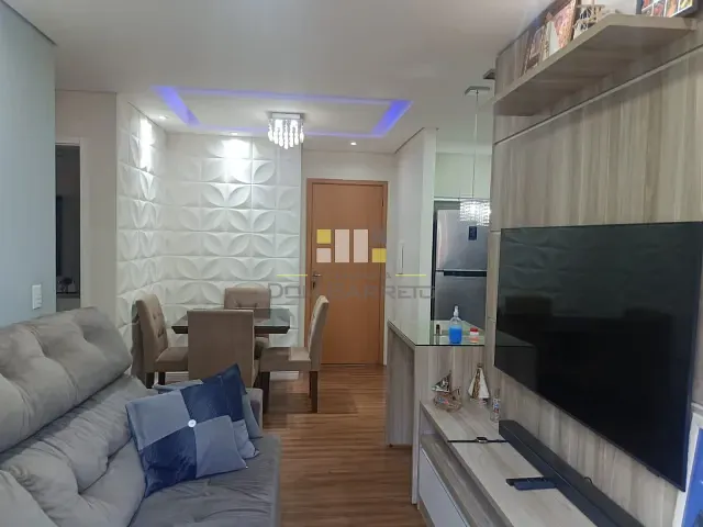 Apartamento 2 quartos e 1 banheiro, à venda, no bairro Chácara Santa Antonieta (Nova Veneza) em Sumaré