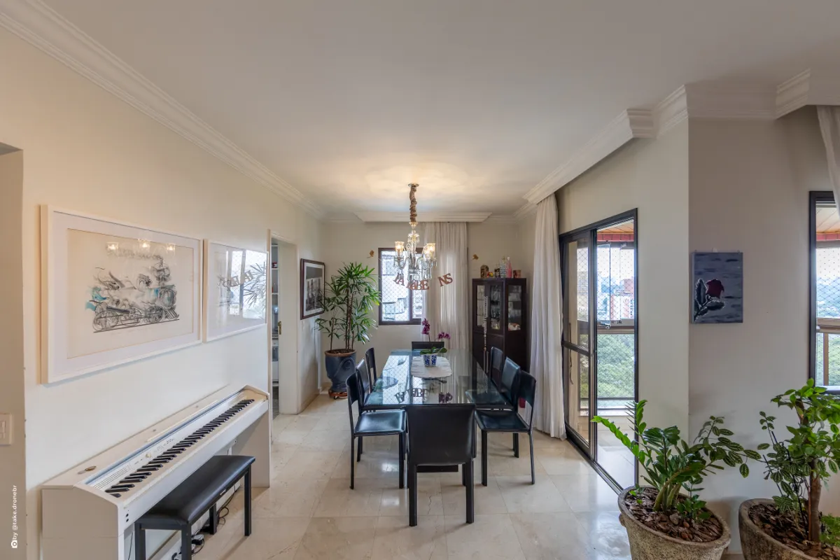 Apartamento para venda em Vila Clementino com 3 quartos, sendo 3 suítes, 155m²