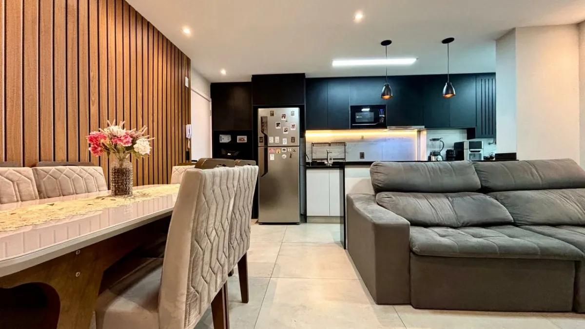 Apartamento garden para venda em Santo Amaro com 2 quartos, sendo 1 suíte, 66m²