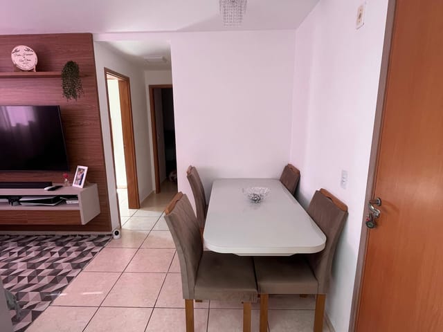 Apartamento 2 quartos e 1 banheiro, à venda, no bairro Condomínio Âmbar em Campos dos Goytacazes