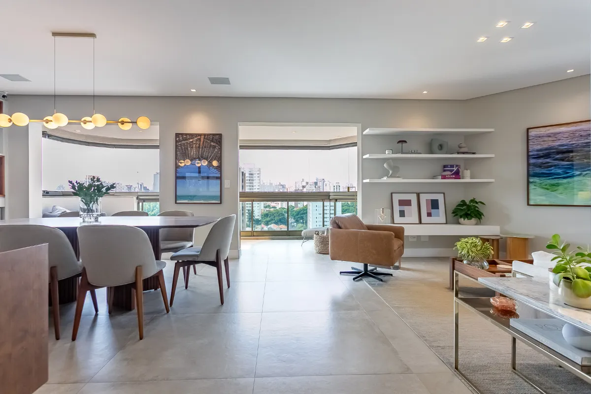 Apartamento para venda em Vila Clementino com 3 quartos, sendo 3 suítes, 186m²