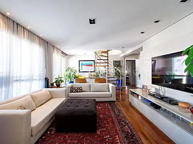 Apartamento 5 quartos e 7 banheiros, à venda, no bairro Campo Belo em São Paulo