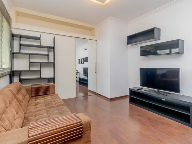 Foto do Apartamento - Apartamento tipo para venda com 1 quarto, sendo 1 suíte, 39m² | Lares e Andares Imóveis