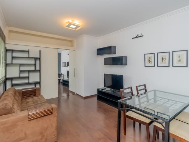 Foto do Apartamento - Apartamento tipo para venda com 1 quarto, sendo 1 suíte, 39m² | Lares e Andares Imóveis