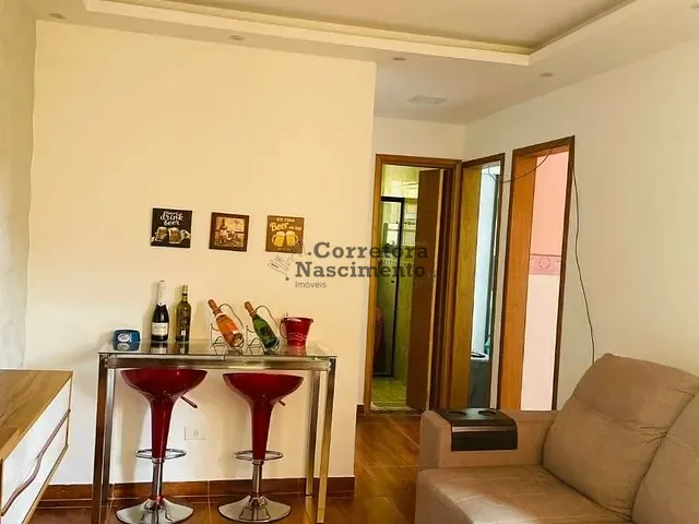 Apartamento com 55m² 2 quartos e 1 banheiro, à venda, no bairro Campanário em Diadema