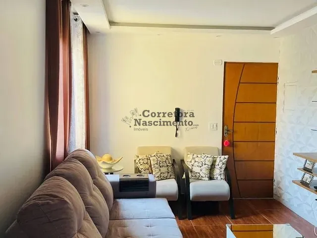 Apartamento com 55m² 2 quartos e 1 banheiro, à venda, no bairro Campanário em Diadema