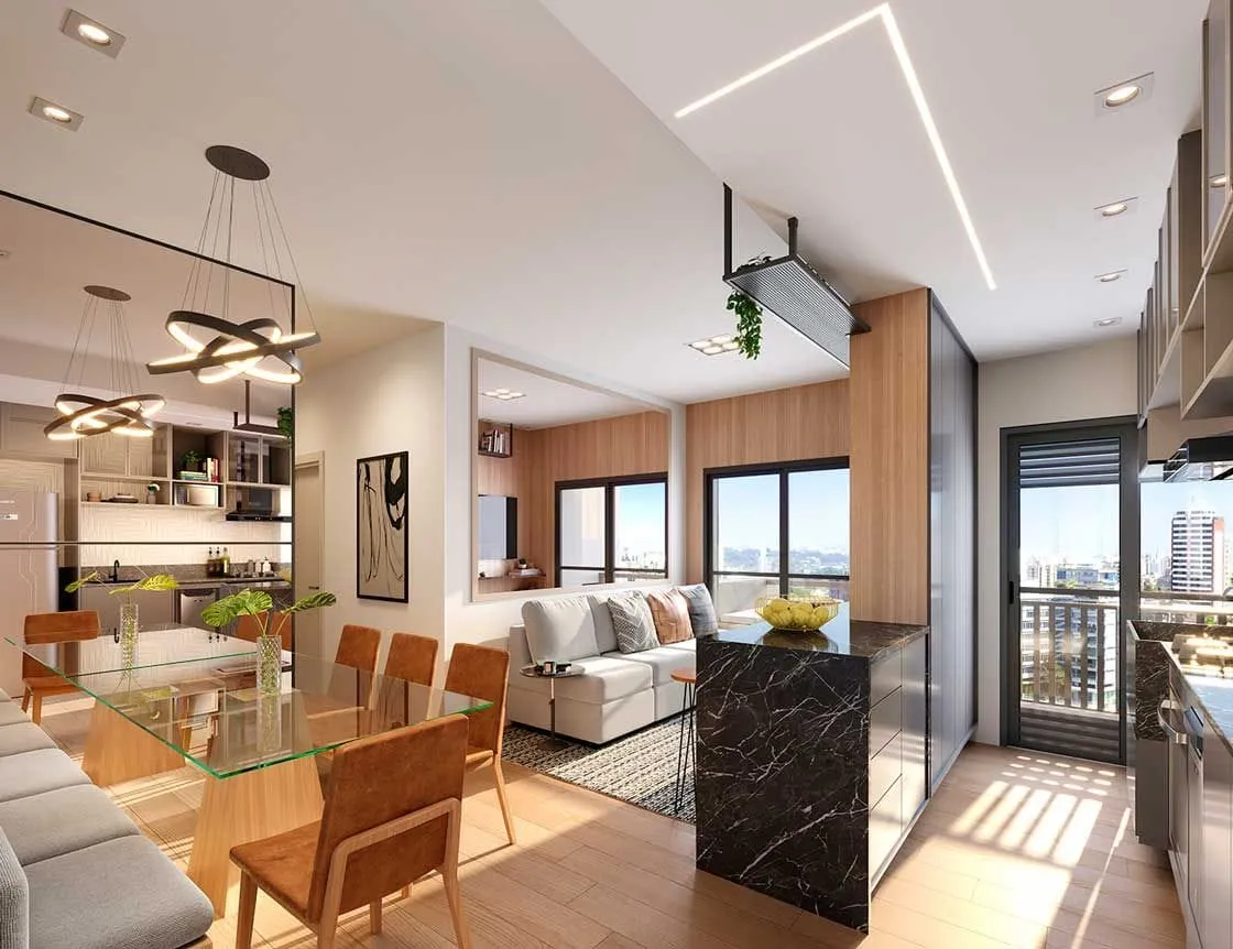 Apartamento, 2 quartos, 59 m² - Foto 1