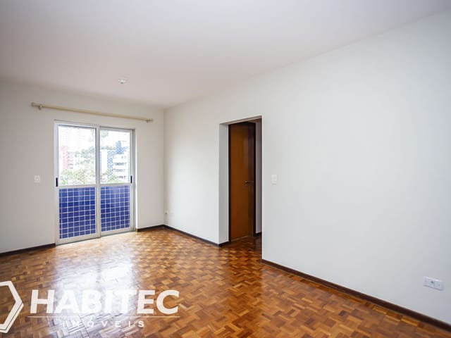 Apartamento 2 quartos e 2 banheiros, para alugar, no bairro Alto da Glória em Curitiba