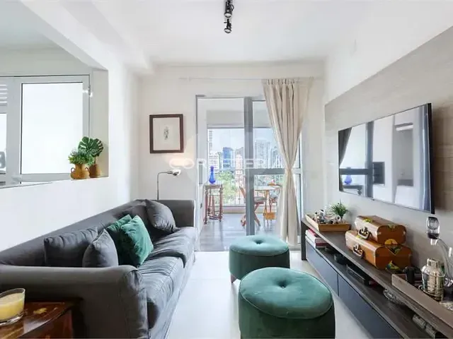 Apartamento 2 quartos e 2 banheiros, à venda, no bairro Brooklin Paulista em São Paulo