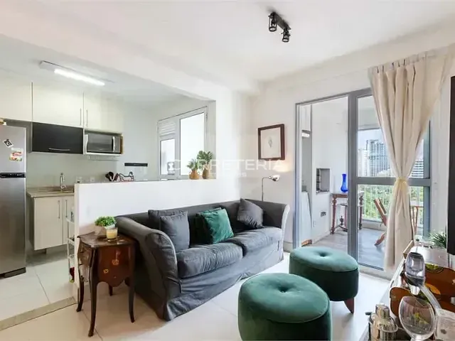 Apartamento 2 quartos e 2 banheiros, à venda, no bairro Brooklin Paulista em São Paulo