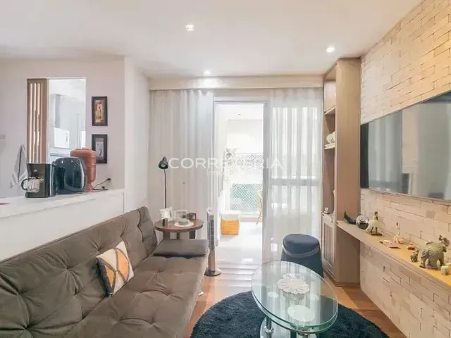 Apartamento 2 quartos e 2 banheiros, à venda, no bairro Brooklin Paulista em São Paulo