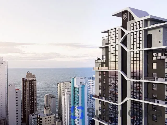 Apartamento com 212m² 3 quartos e 4 banheiros, à venda, no bairro Centro em Balneário Camboriú