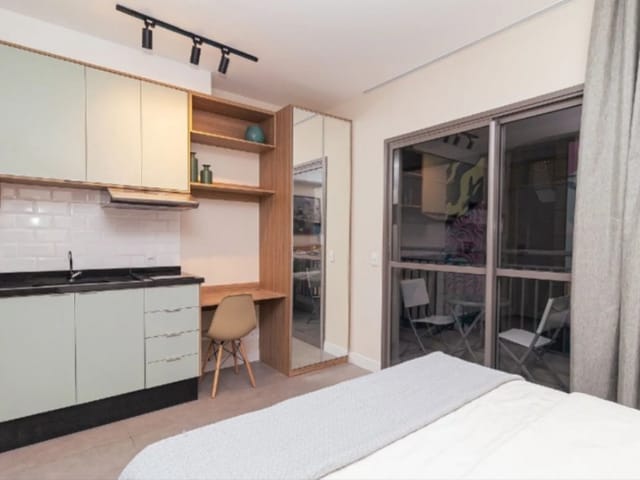 Foto do Apartamento - Apartamento tipo para venda com 1 quarto, 24m² | Lares e Andares Imóveis