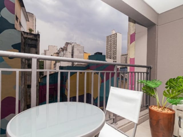 Foto do Apartamento - Apartamento tipo para venda com 1 quarto, 24m² | Lares e Andares Imóveis