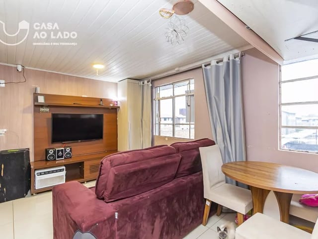 Apartamento 2 quartos e 1 banheiro, à venda, no bairro Cidade Industrial em Curitiba
