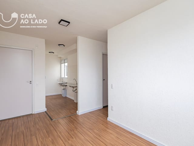Apartamento 2 quartos e 1 banheiro, à venda, no bairro Tatuquara em Curitiba