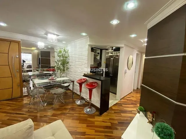 Apartamento com 70m² 3 quartos e 2 banheiros, à venda, no bairro Vila Pires em Santo André