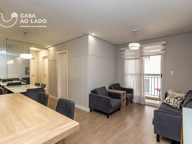 Apartamento 3 quartos e 2 banheiros, à venda, no bairro Novo Mundo em Curitiba