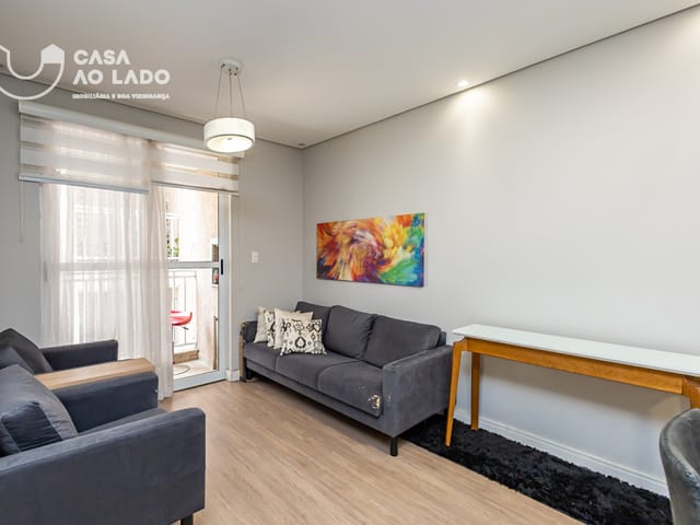 Apartamento 3 quartos e 2 banheiros, à venda, no bairro Novo Mundo em Curitiba