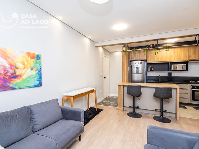 Apartamento 3 quartos e 2 banheiros, à venda, no bairro Novo Mundo em Curitiba