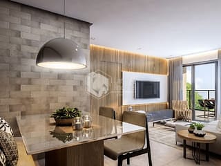 Foto do Apartamento-Apartamento tipo para venda em Parque Rincão com 3 quartos, sendo 3 suítes, 105m²