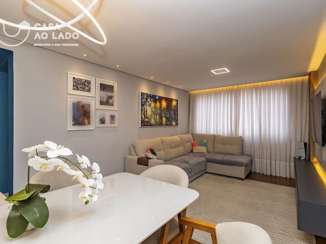 Apartamento 2 quartos e 2 banheiros, à venda, no bairro Batel em Curitiba