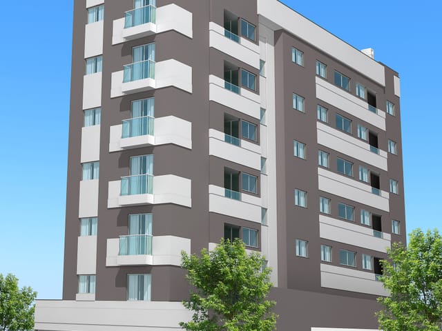 Apartamento com 107m² 2 quartos e 1 banheiro, à venda, no bairro Nova Rússia em Ponta Grossa