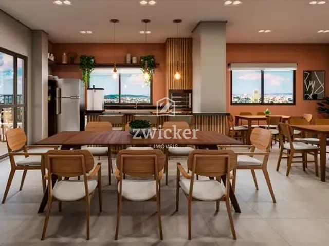 Apartamento com 59m² 2 quartos e 1 banheiro, à venda, no bairro Jardim Terra Branca em Bauru
