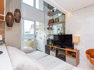 Foto do Apartamento-Apartamento tipo para venda em Itaim Bibi com 1 quarto, sendo 1 suíte, 47.3m²