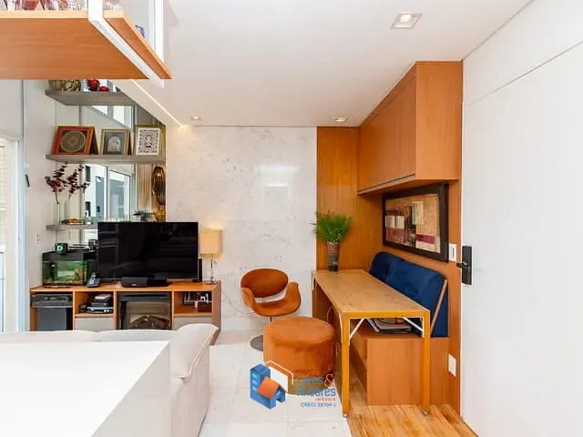 Apartamento com 47m² 1 quarto e 2 banheiros, à venda, no bairro Itaim Bibi em São Paulo