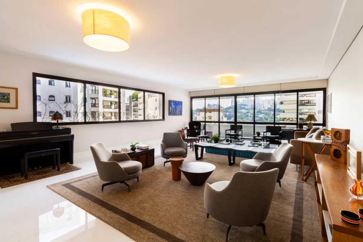 Apartamento para venda e locação em Santa Cecília com 4 quartos, sendo 3 suítes, 290m²