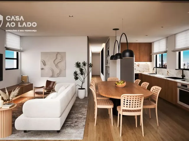 Apartamento 2 quartos e 3 banheiros, à venda, no bairro Vila Izabel em Curitiba