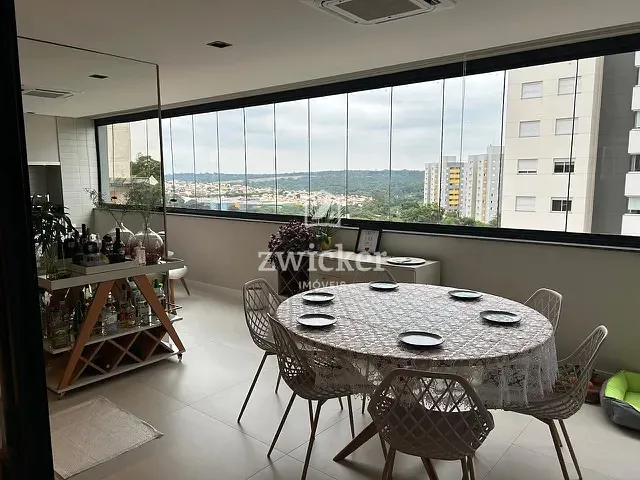Apartamento com 110m² 3 quartos e 4 banheiros, à venda, no bairro Vila Aviação em Bauru