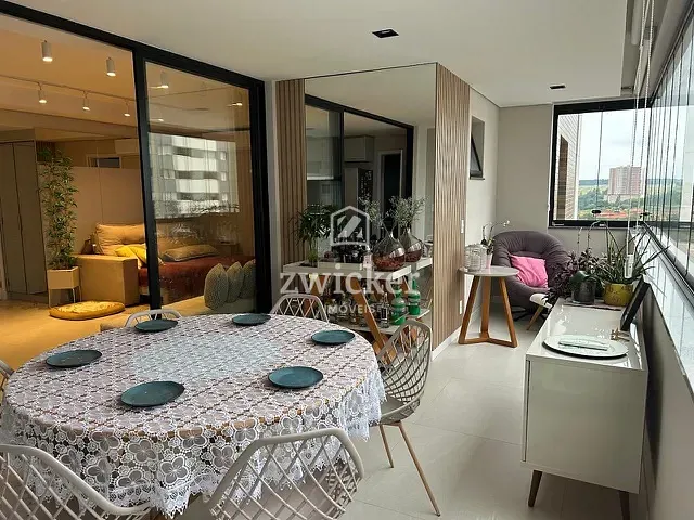 Apartamento com 110m² 3 quartos e 4 banheiros, à venda, no bairro Vila Aviação em Bauru